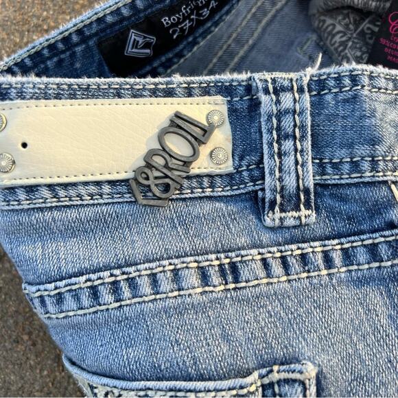 Rock and Roll Cowgirl boyfriend jeans size 27 x 34 - Picture 6 of 6